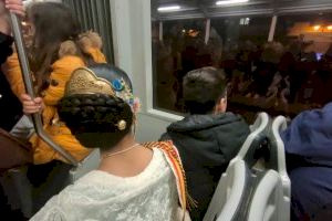 Metro y tranvía 24 horas en València para facilitar la movilidad en los días grandes de Fallas