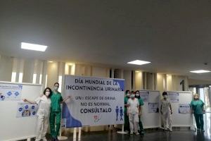 El Hospital General Universitario dispone de 3 consultas a la semana para tratar la incontinencia urinaria y problemas de suelo pélvico