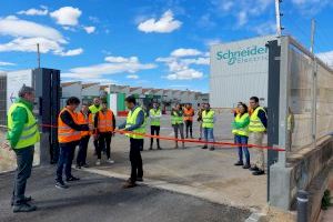 S’obri el nou vial d’accés a Schneider Electric