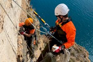 El Ayuntamiento de l’Alfàs y la Generalitat colaboran en el mantenimiento de un muro en el Faro de l’Albir