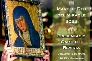 Presentación del cartel y revista de la Virgen del Milagro