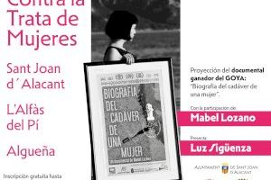 La Diputación de Alicante lleva las charlas ‘Escenarios contra la Trata de Mujeres’ a Sant Joan, L’Alfàs del Pi y Algueña