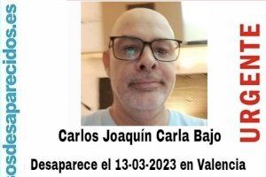 Buscan a un hombre de Valencia que lleva cinco días desaparecido