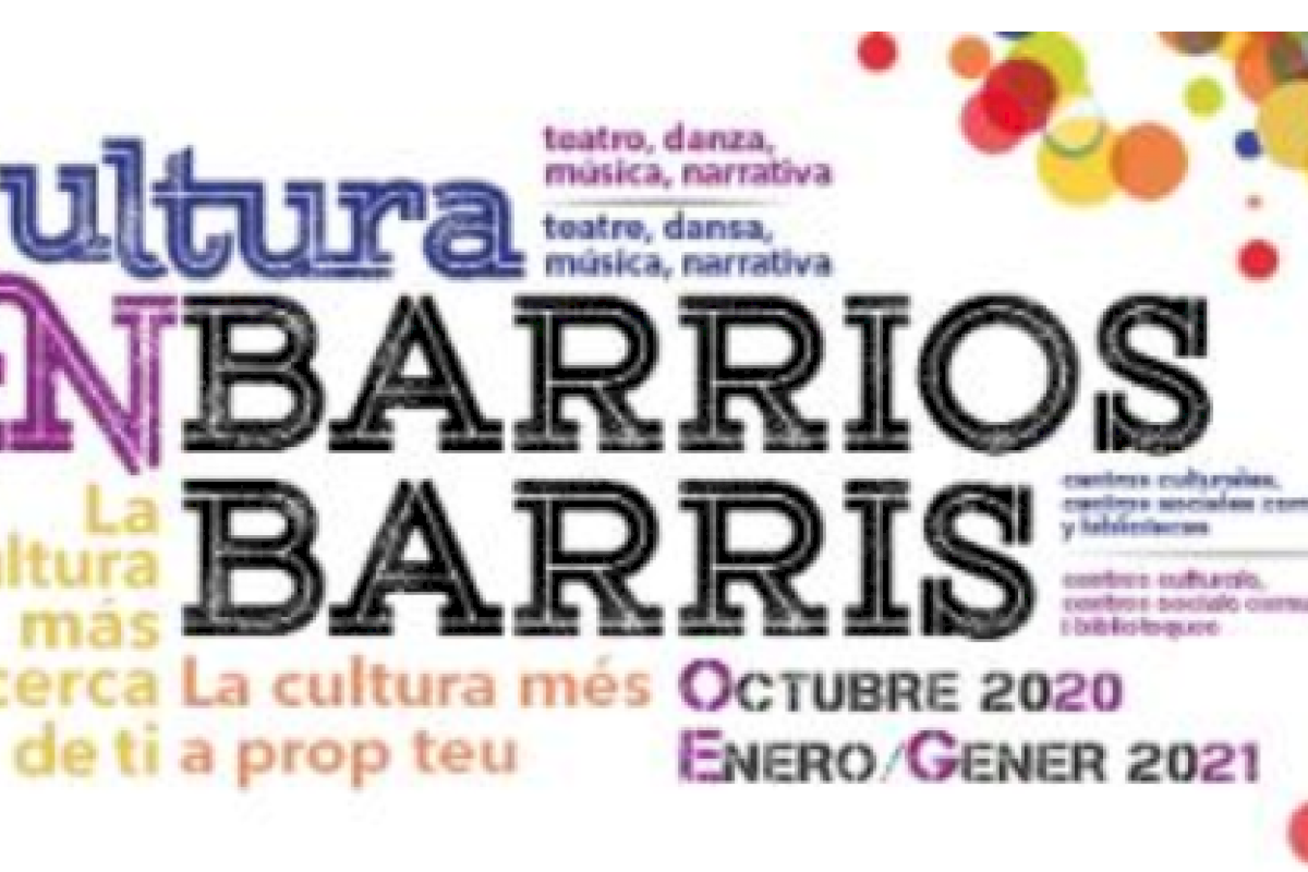 Más de 300 profesionales imparten actividades de teatro, música, títeres y lectura en el programa Cultura en Barrios