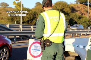 La Guardia Civil caza a 82 conductores drogados y bebidos durante la Magdalena y las Fallas en la provincia de Castellón