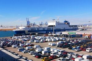 Valenciaport se sitúa en 2022 a la cabeza de los puertos de España en el tráfico de vehículos