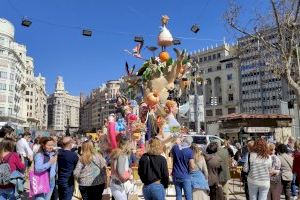 València roza el lleno en unas Fallas de récord: la ocupación hotelera llegó al 95%
