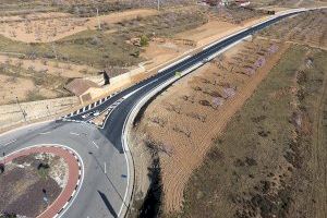 La Diputació finalitza l'ampliació de la carretera que comunica Campo Abajo i Titaguas