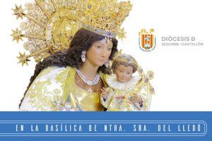 La imagen peregrina de la Mare de Déu visita este fin de semana la Basílica de Nuestra Señora del Lledó, en Castellón