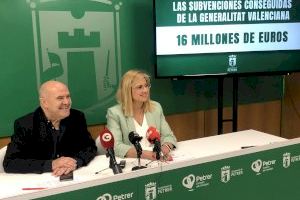Petrer quintuplica en el último mandato las subvenciones de la Generalitat alcanzando los 16 millones de euros