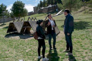 Morella impulsa la renovación del parque de la Alameda y otras actuaciones del plan de sostenibilidad turística