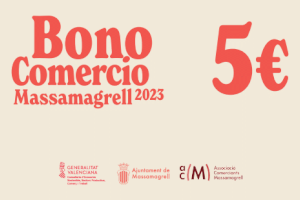 Massamagrell pone en marcha una nueva edición del Bono Comercio.