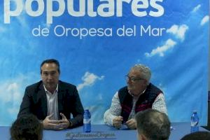 Rafael Albert defiende en Oropesa las rebajas fiscales que ayuden a las familias y "que solo Carlos Mazón garantiza"