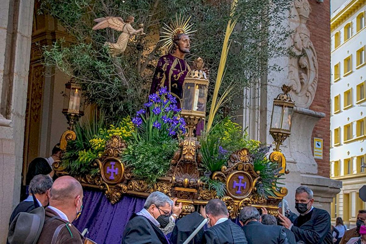 Las cofradías de Semana Santa de la Diócesis peregrinan este domingo a la Capilla de la Sangre de Castelló