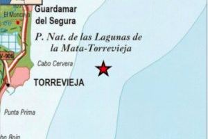Torrevieja registra un terremoto de magnitud 2,3