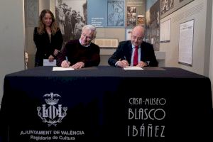 L’alcalde reafirma el compromís de l'Ajuntament de conservar i difondre el llegat de Blasco Ibáñez