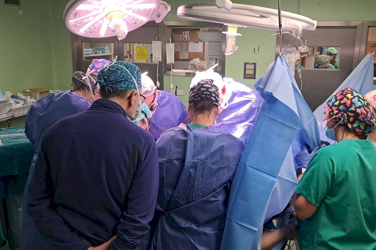 El Hospital Dr. Balmis realiza 16 trasplantes en 15 días y duplica su actividad habitual