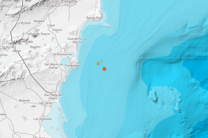 Un terremoto de 3, 1 grados hace temblar la costa de la Vega Baja