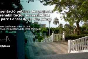La Vila Joiosa acoge este 29 de marzo la presentación pública del proyecto de rehabilitación y accesibilidad del parque Censal