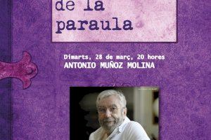 El escritor Antonio Muñoz Molina inaugura mañana la octava edición de la Dignitat de la Paraula en el Gran Teatro de Elche