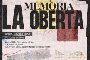 La Regidoria de Memòria Democràtica de Llíria organitza les jornades “La memòria oberta”