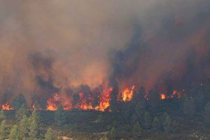 El incendio de Castellón encara su sexto día con 4.800 hectáreas quemadas