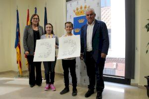 L'alcaldessa de Borriana rep Rubén i Natalia després dels seus èxits en el ball esportiu