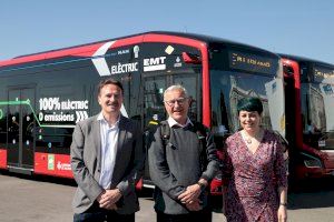 La EMT incorpora 20 autobuses eléctricos a su flota, que contribuirán a la sostenibilidad y neutralidad climática de València