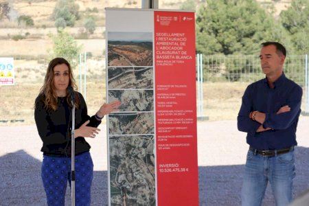 La Conselleria de Transición Ecológica y el Ayuntamiento de Riba-roja de Túria inician el sellado definitivo del vertedero de Basseta Blanca