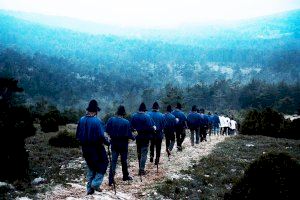 Aquests són els 13 'peregrins de Les Useres' que faran l'ancestral camí fins al Santuari de Penyagolosa
