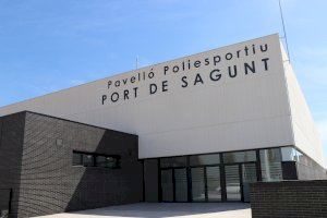 Acabadas las obras del Pavelló Poliesportiu Port de Sagunt