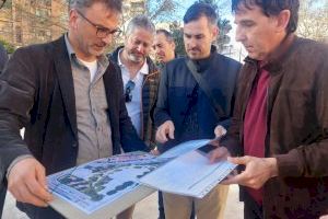 Ya está en marcha el proyecto de remodelación del jardín de la calle de Mencía de Mendoza