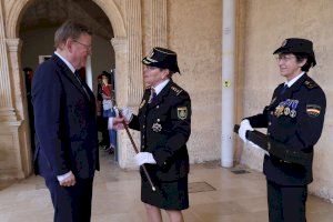 Ximo Puig reconoce la labor de la Policía de la Generalitat en la lucha contra la violencia machista
