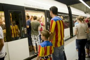 La Generalitat facilita la movilidad el lunes 3 de abril para el partido entre el Valencia y Rayo Vallecano