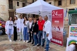La asociación burrianense ASHUA participa en la XVI Fira de la Salut de Valencia