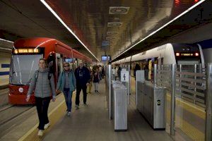 Metrovalencia modifica el servicio del tranvía con motivo de la Semana Santa Marinera de València