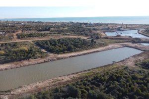 Un nou llac apareix en la zona marítima de Borriana