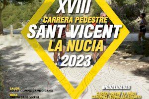 Abiertas las inscripciones para la XVIII Carrera Pedestre de Sant Vicent