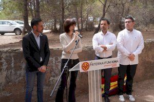 La ministra Diana Morant acompaña al PSOE de Paterna en la conmemoriación del Día de la República en el paredón de España
