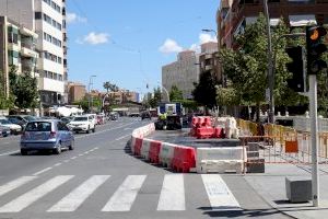 Arrancan las obras de la glorieta de la avenida País Valencià entre las calles Pizarro y Ciutat de València