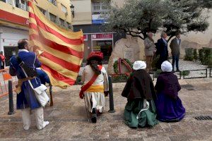 Xàtiva realitza aquest dissabte a la plaça Sant Francesc el tradicional homenatge als Maulets pel 25 d’abril