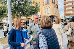 Esteban González Pons visita Almassora para escuchar a los vecinos de Botànic Calduch