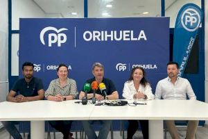 El PP de Orihuela presenta una lista renovada, comprometida e ilusionada