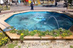 Vandalismo en las fuentes de la Plaza Mayor y las Tres Purpures de Alzira