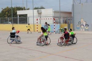 El CEIP Novenas de Calatrava vuelve a acoger las Jornadas de Deporte Adaptado