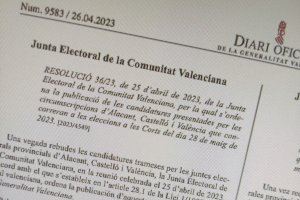Els butlletins oficials publiquen les candidatures municipals i autonòmiques per al 28 de maig