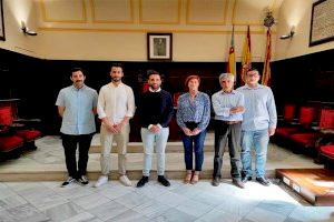 La Lira Saguntina invita al Ayuntamiento al XLVI Certamen de Bandas de la Diputación de Valencia