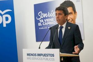 Mazón: “El autogobierno se garantiza con el agua, la financiación y las inversiones que merecemos y necesitamos y nos niegan Puig y Sánchez”
