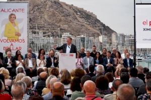Puig arropa a Barceló como candidata a la alcaldía de Alicante: “Conseguiremos que sea capital del Mediterráneo”