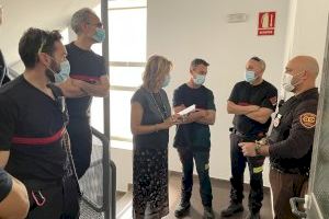 El Hospital de Sant Joan potencia su colaboración con el Consorcio Provincial de Bomberos